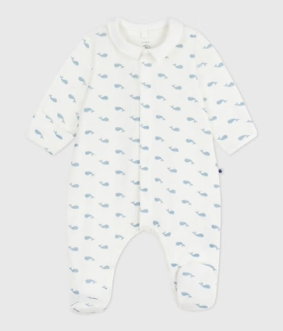 Pyjama met voetjes - walvisjes