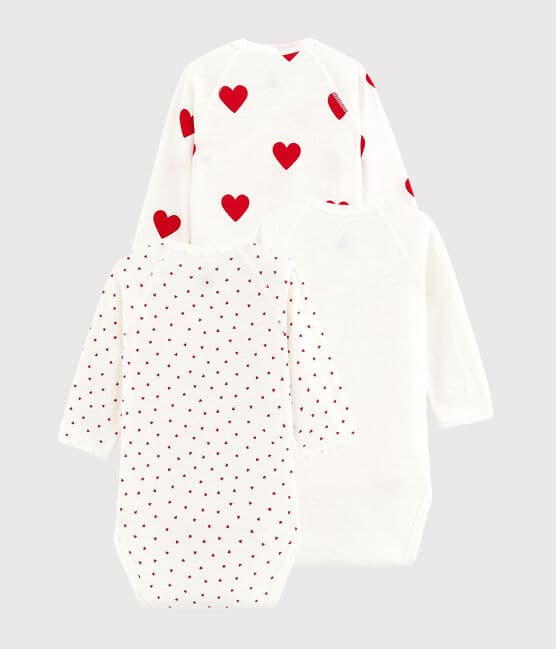 Set van 3 rompers van Petit Bateau