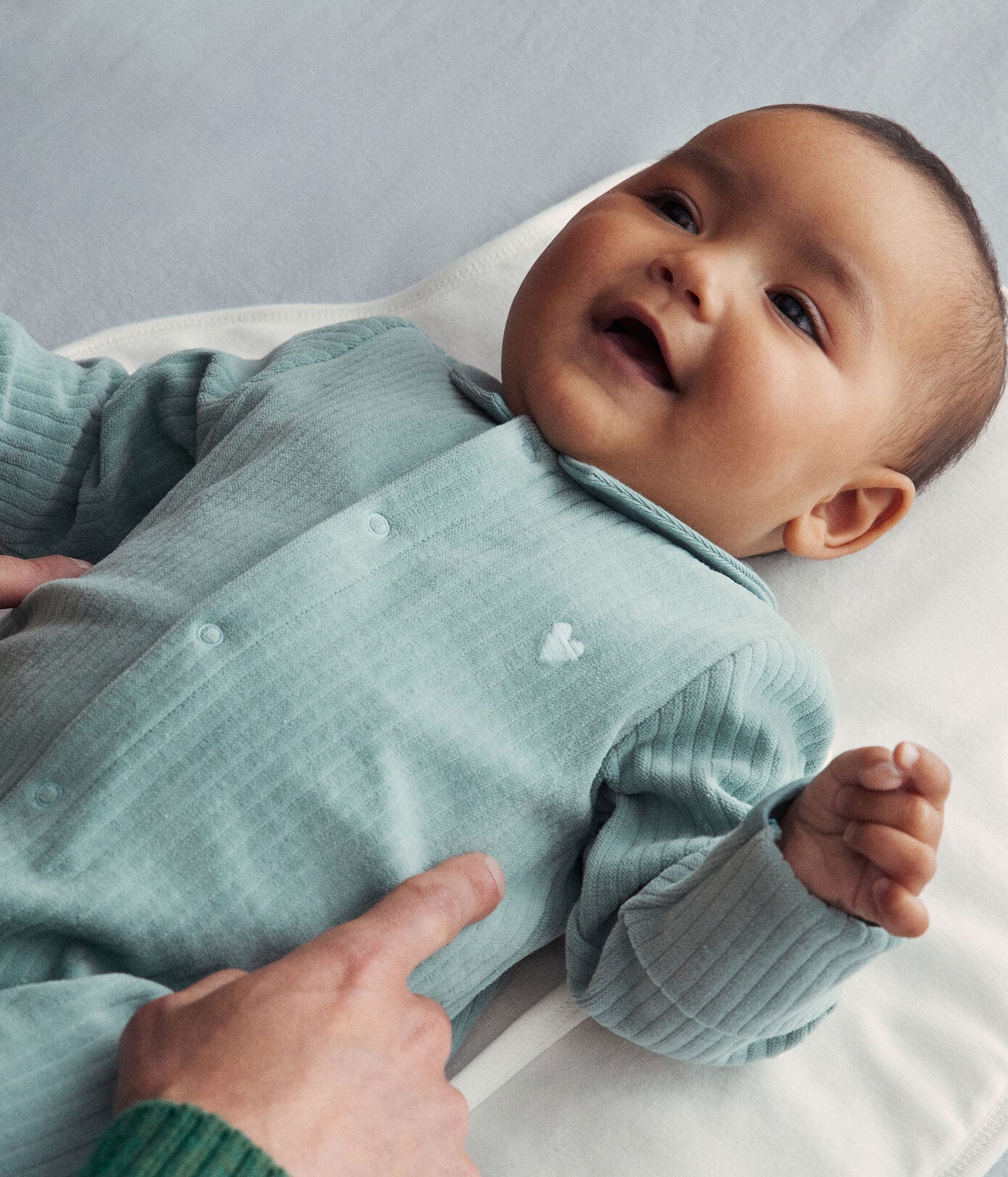 Pyjama met voetjes - Petit Bateau