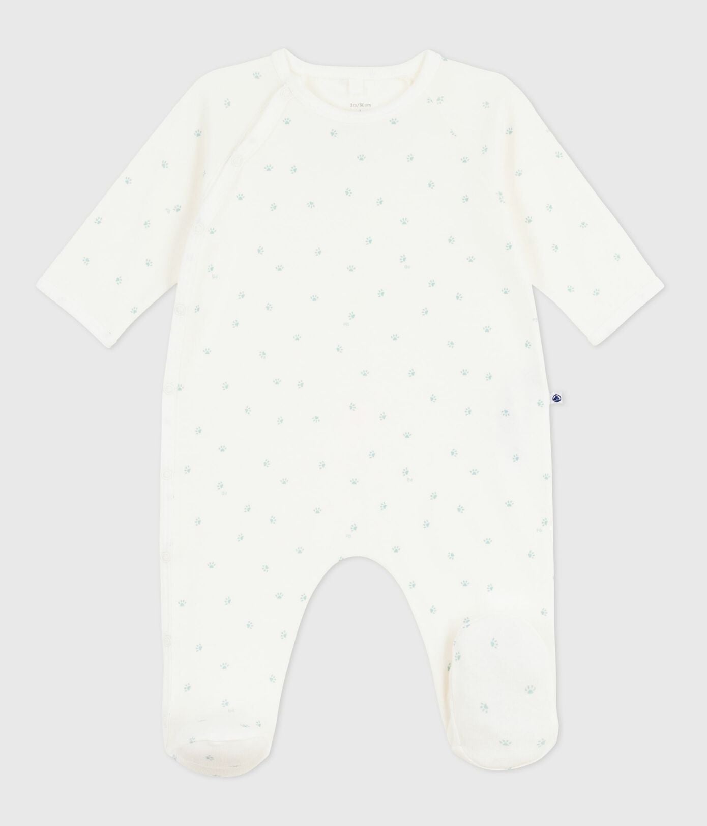 Pyjama met voetjes - hondenpootjes