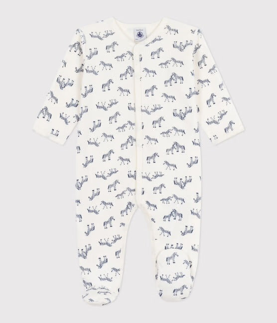Pyjama met voetjes - zebra’s 🦓