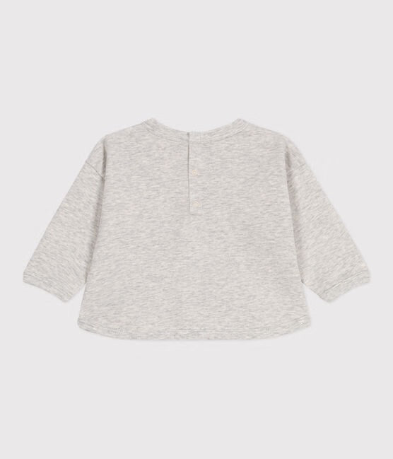Grijze sweater - Petit Bateau
