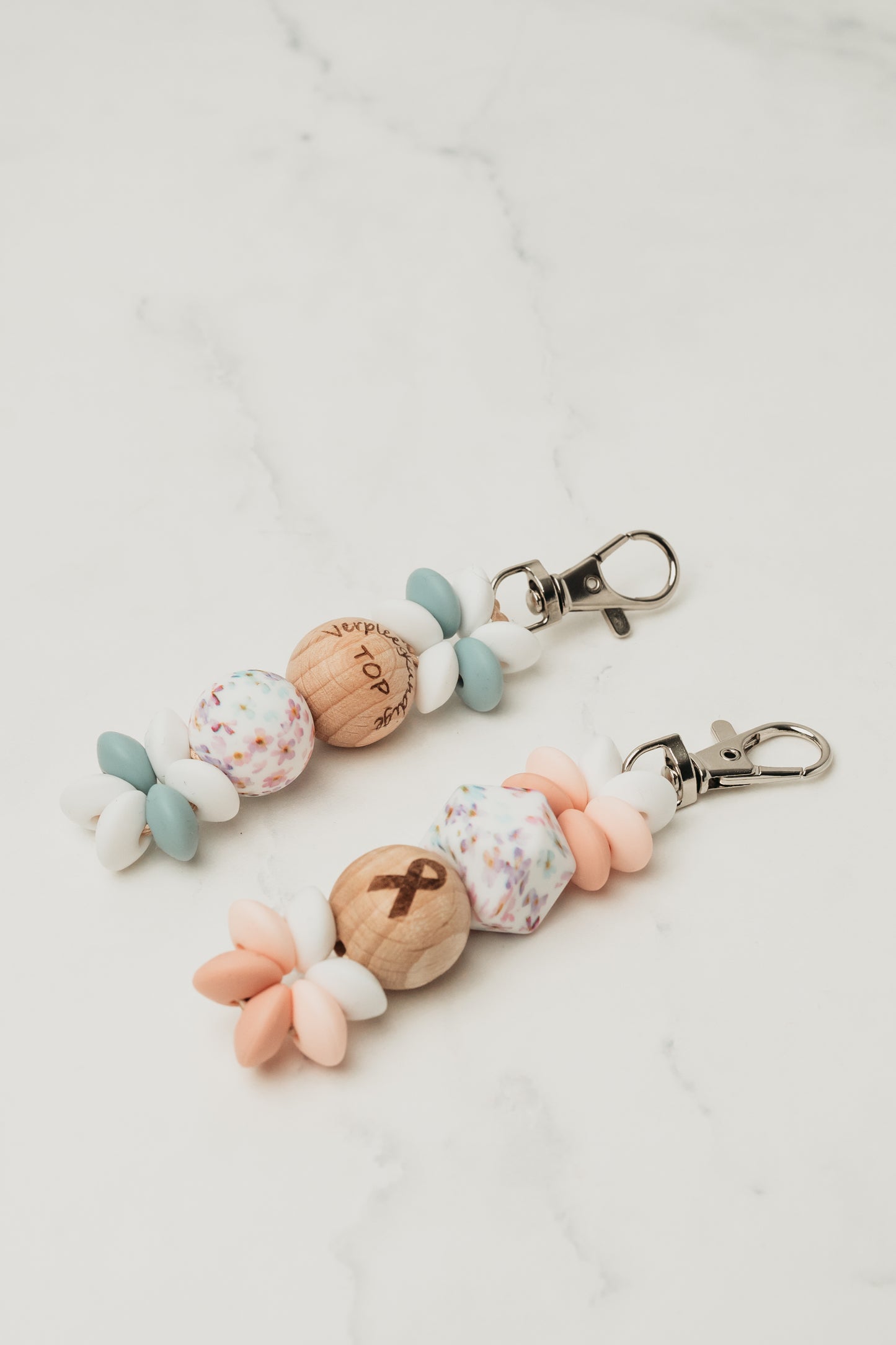 Sleutelhanger 'think pink'