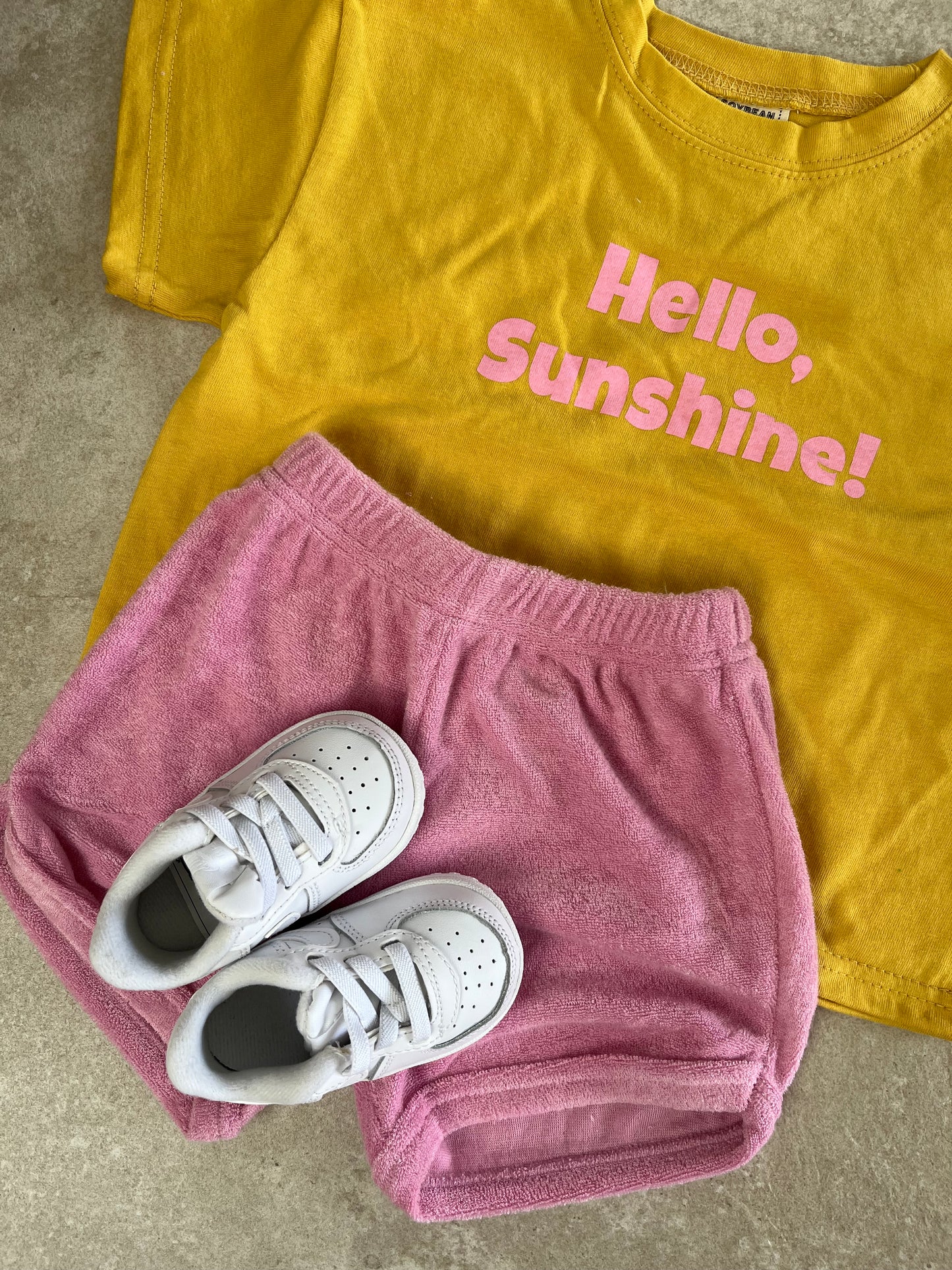 Setje “hello sunshine”