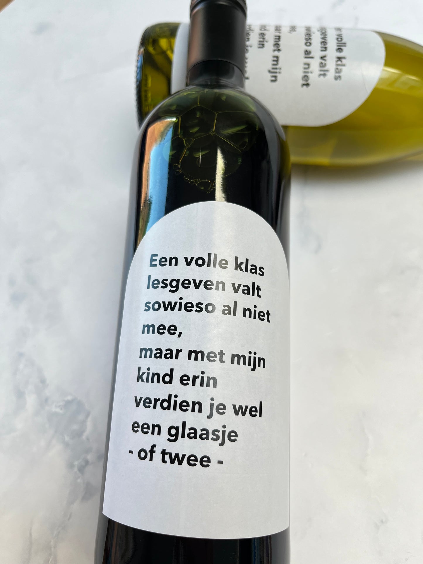 Fles wijn