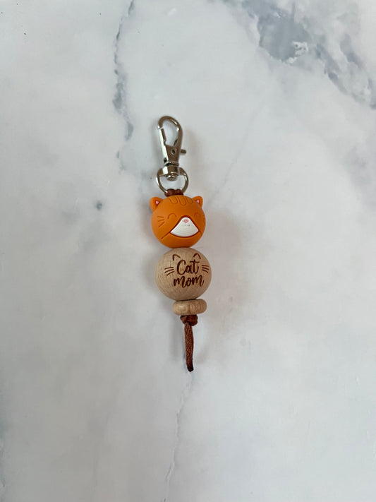 Sleutelhanger “cat mom”
