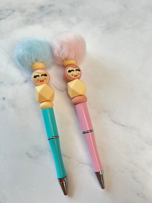 Pen met pompon