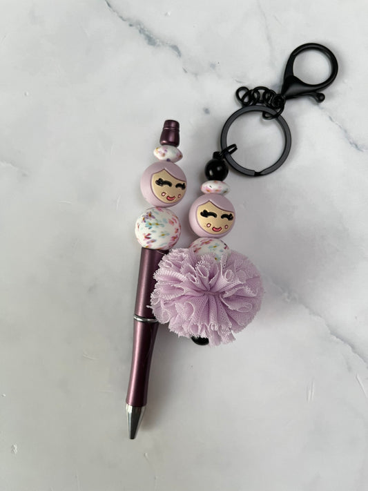 Setje pen & jufke van geluk
