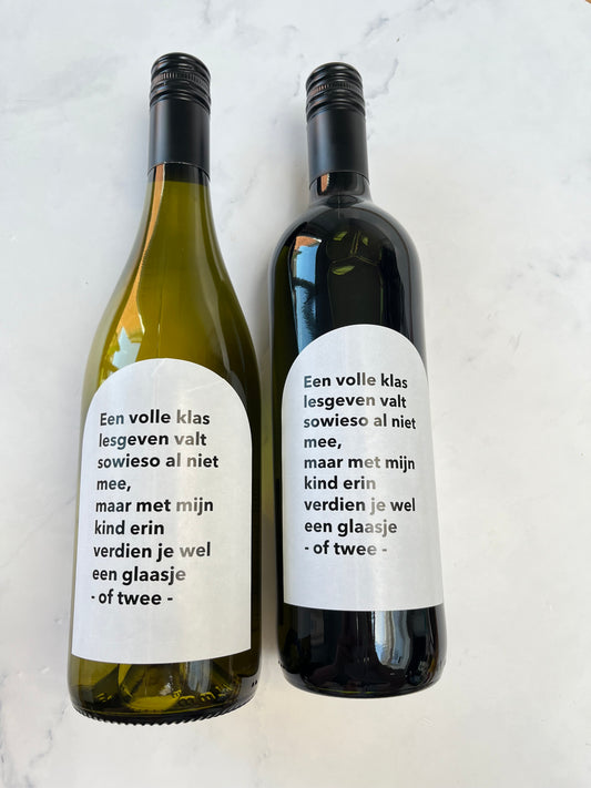 Fles wijn