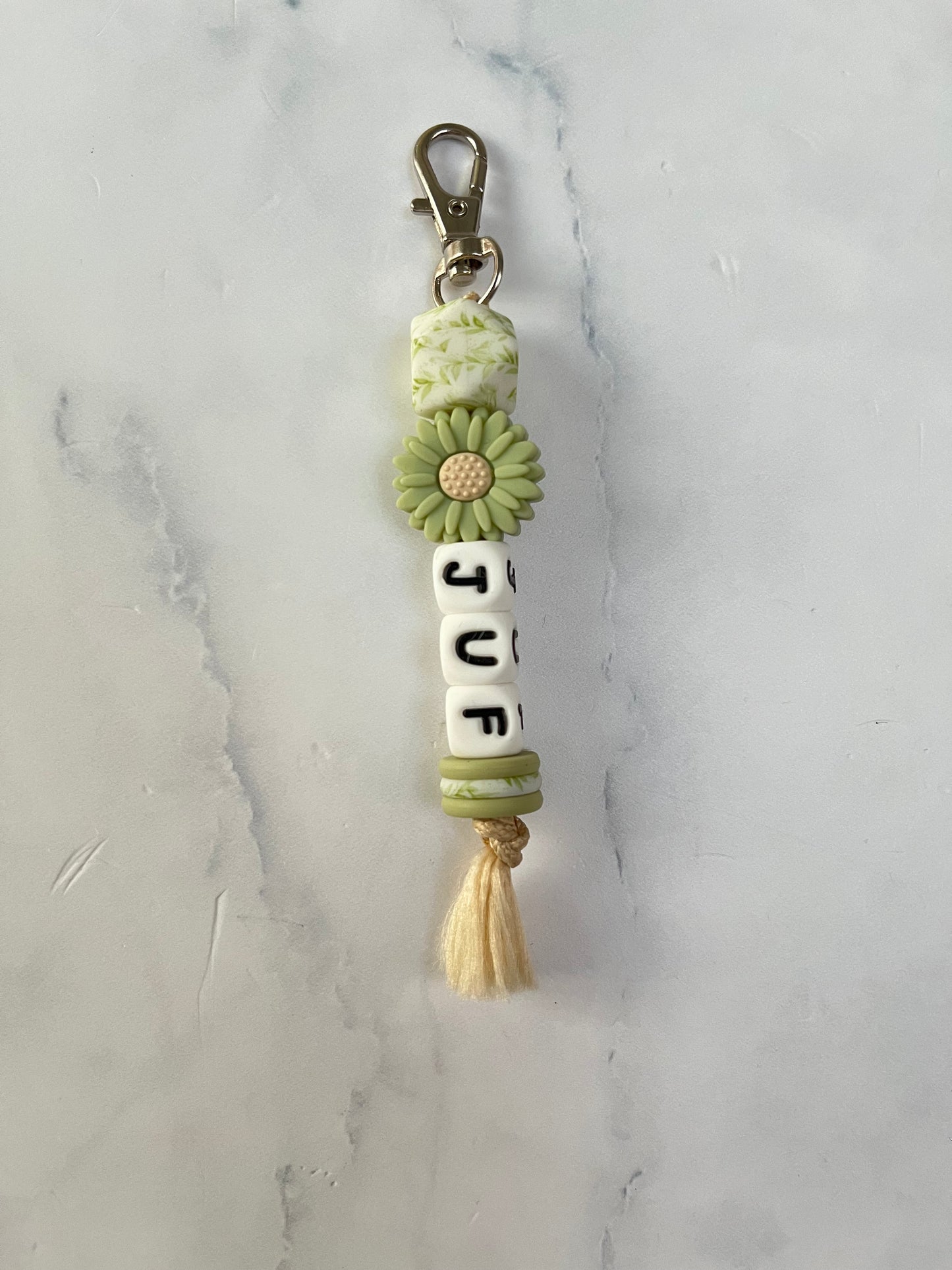 Sleutelhanger “juf”