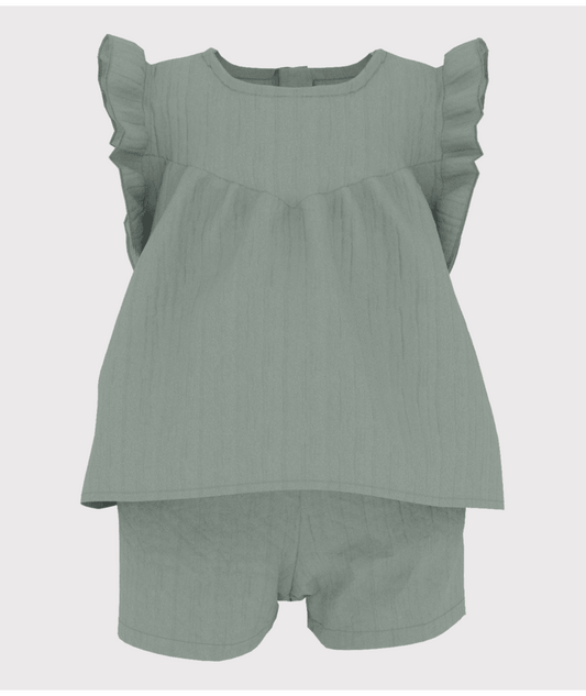 Tuniek + shortje van Petit Bateau