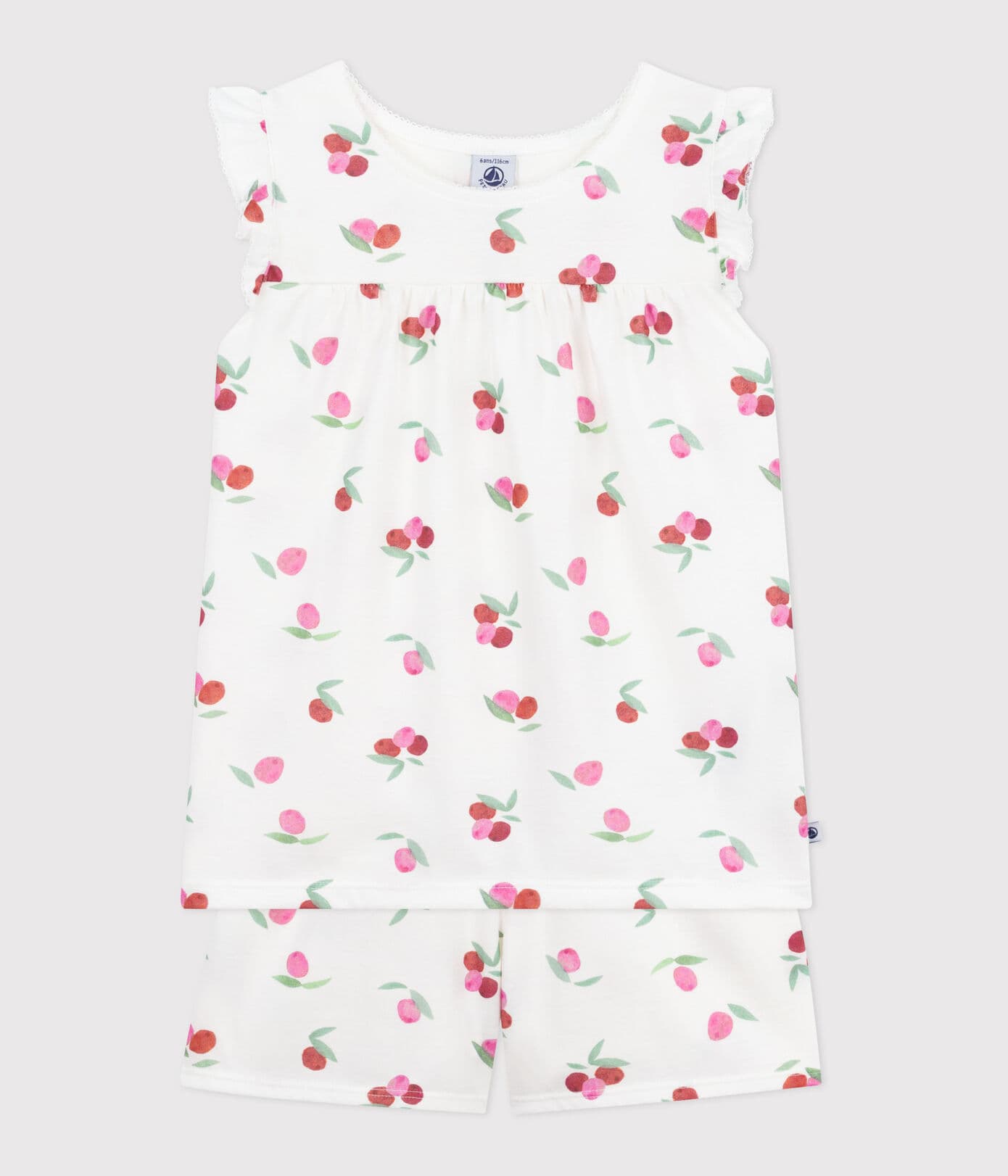 Pyjama uit 2 stuks - kersen