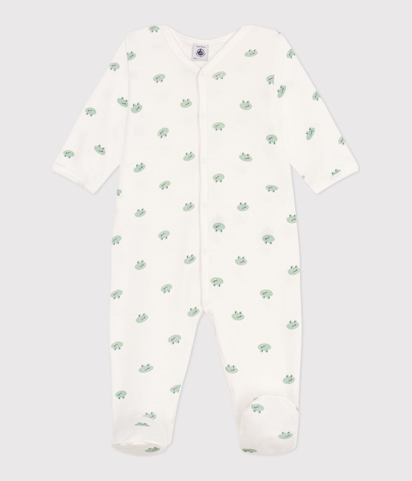 Pyjama met voetjes - kikkertjes