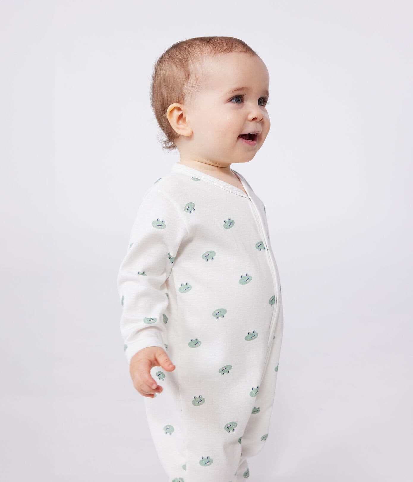 Pyjama met voetjes - kikkertjes