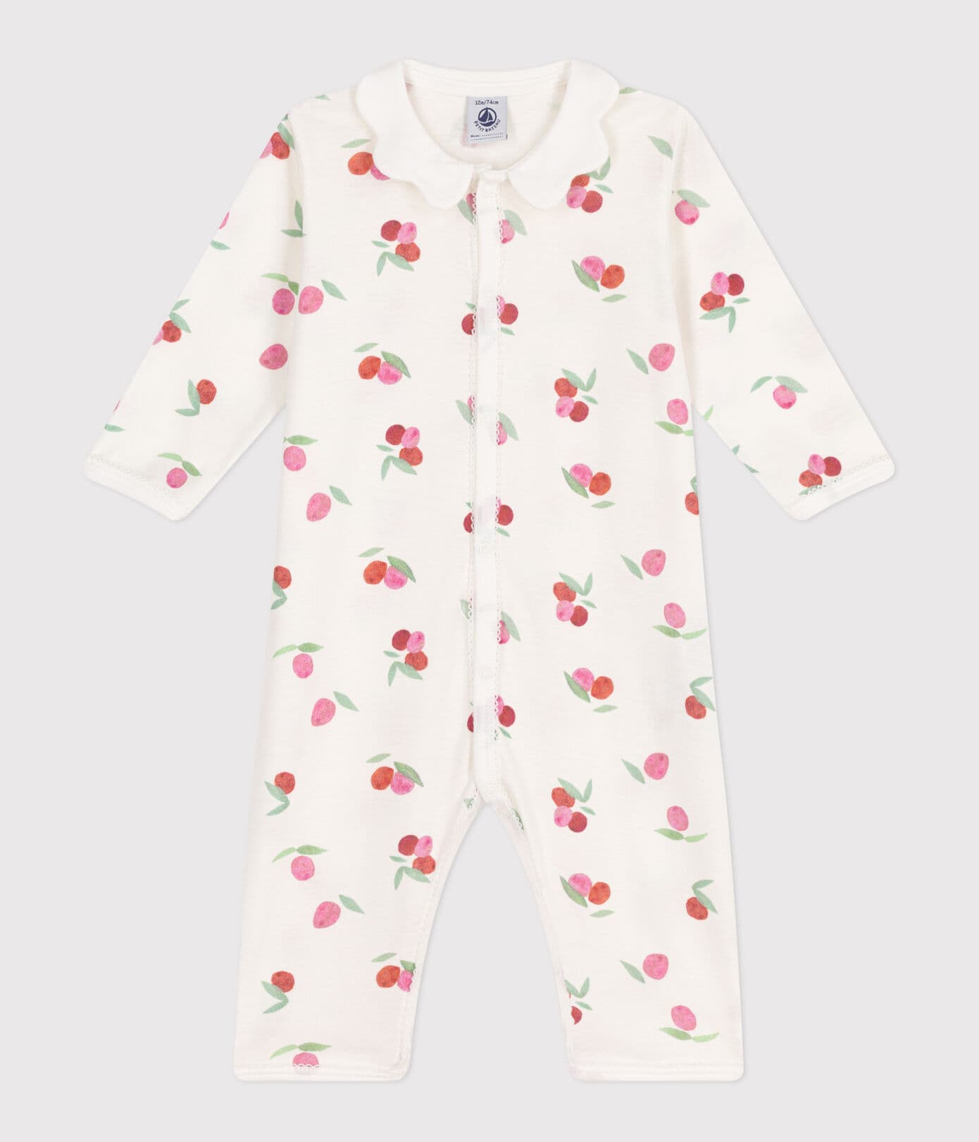 Pyjama zonder voetjes - Kersen