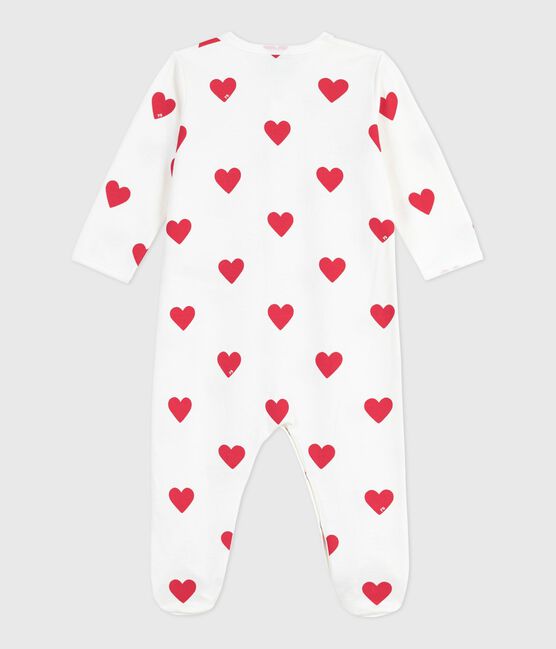 Warme pyjama met hartjes