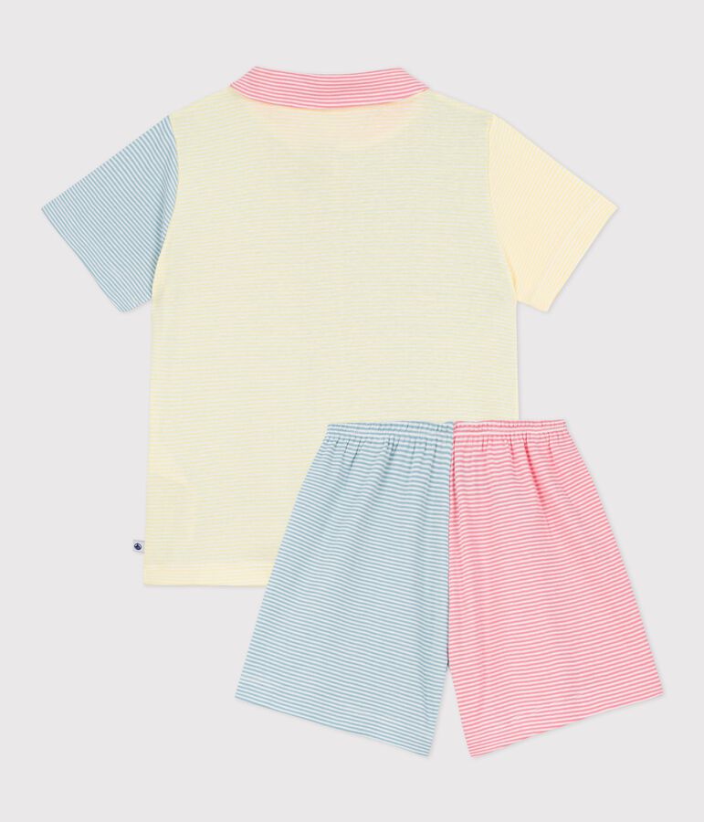 Pyjama - color block meisje