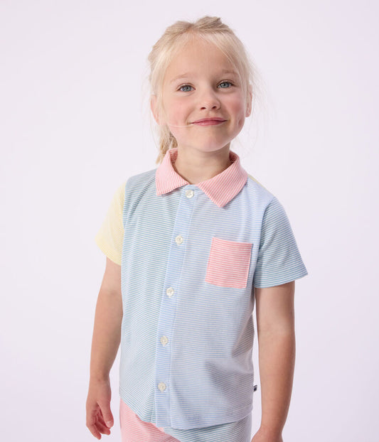 Pyjama - color block meisje