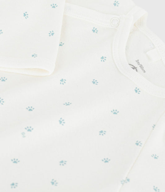 Pyjama met voetjes - hondenpootjes