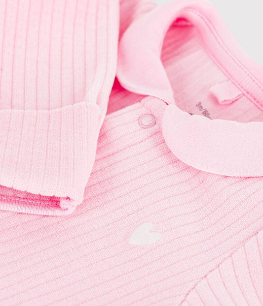 Pyjama met voetjes - hartje