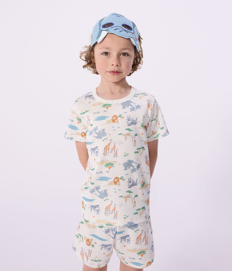 Pyjama - safari met slaapmasker