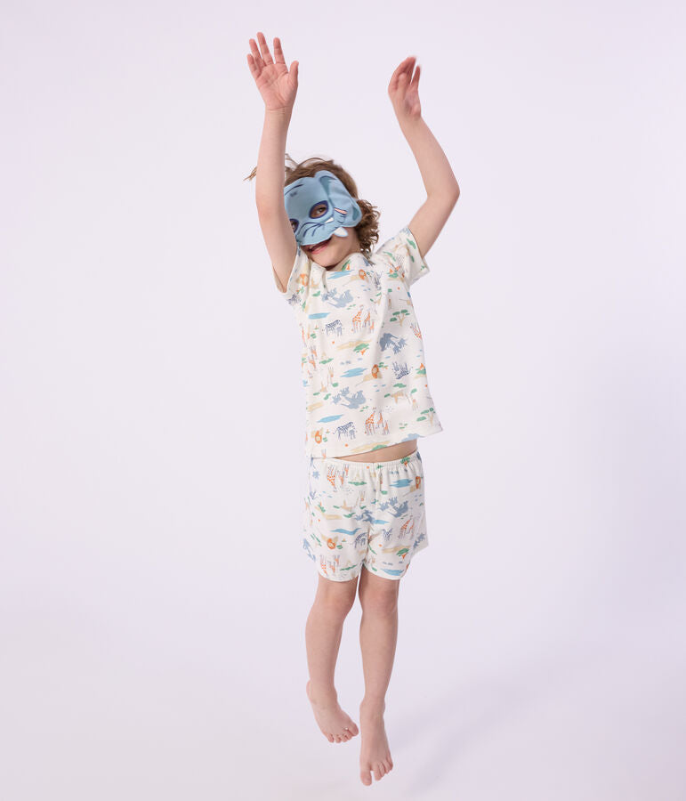 Pyjama - safari met slaapmasker