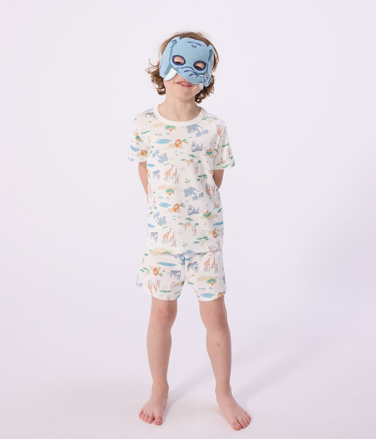 Pyjama - safari met slaapmasker