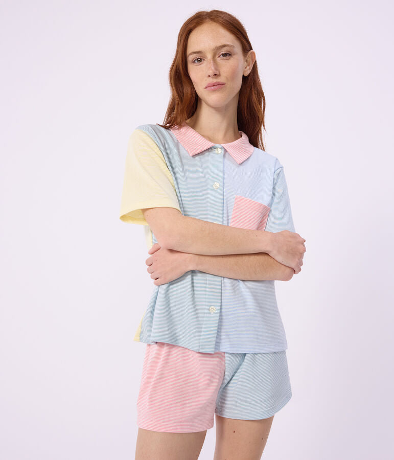 Mama pyjama - color block