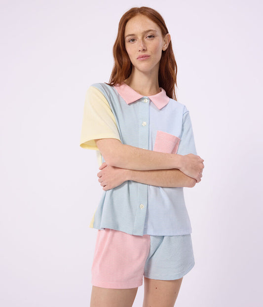 Mama pyjama - color block
