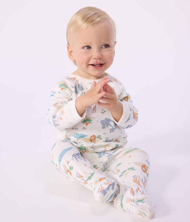 Pyjama met voetjes - safari