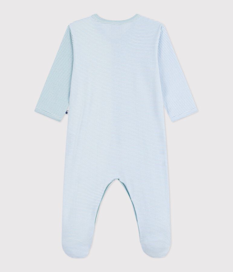 Pyjama met voetjes - color block