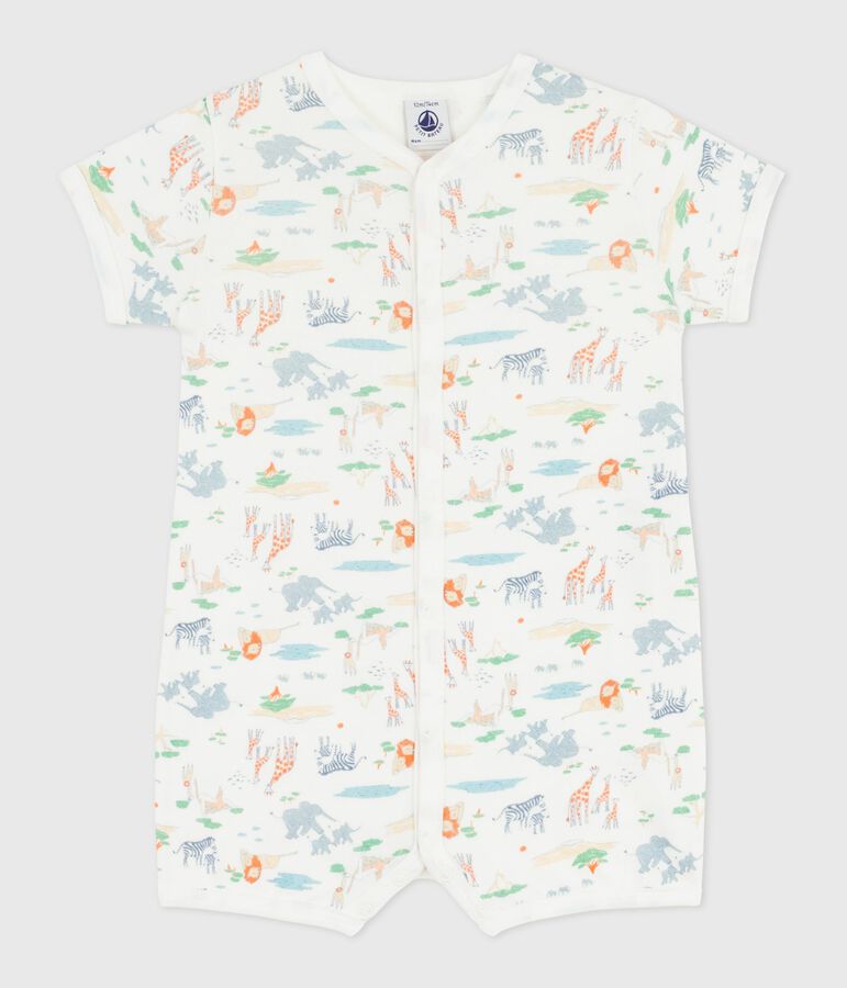 Kort katoenen pakje - safari