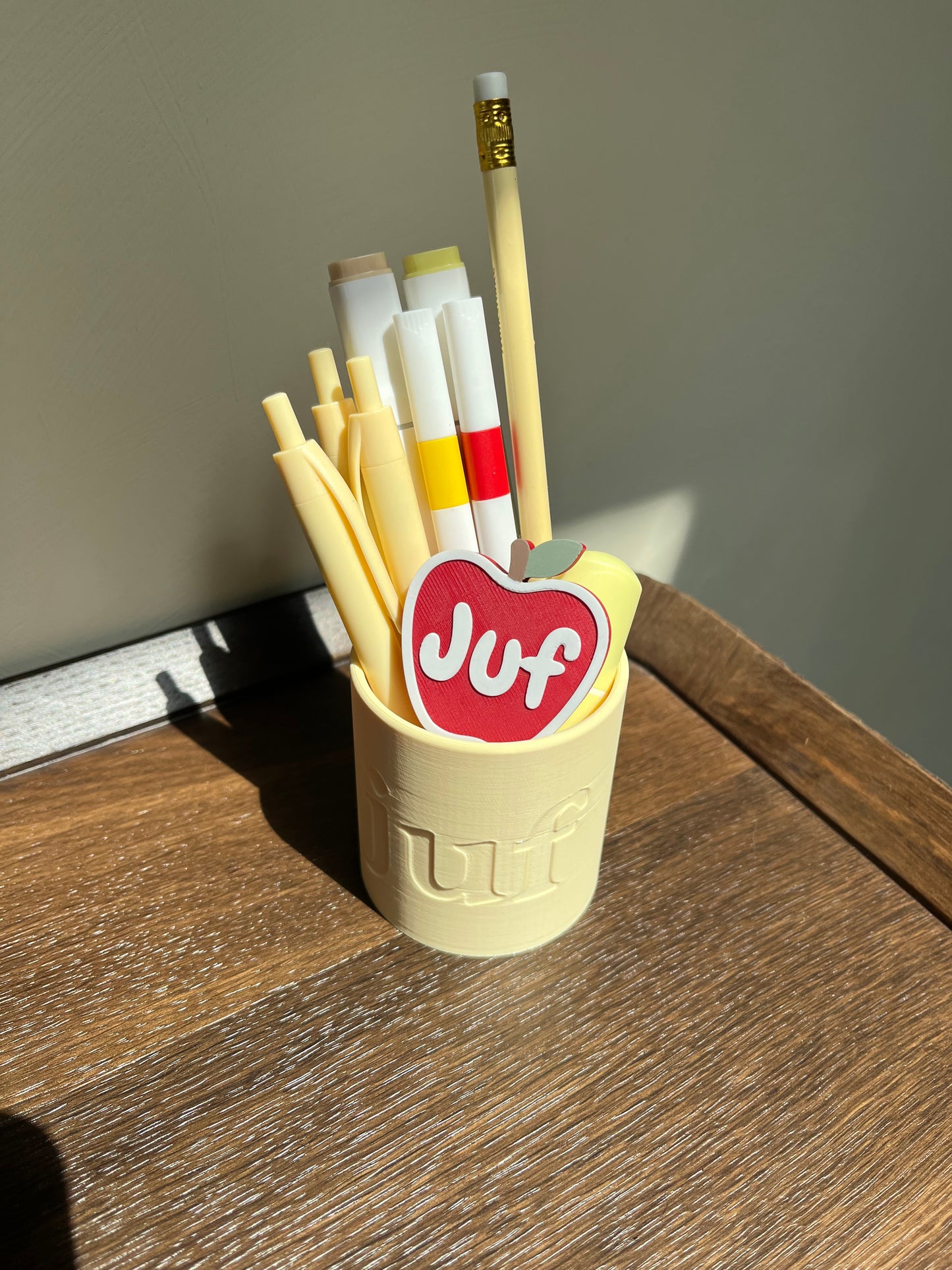 Pennenhouder juf
