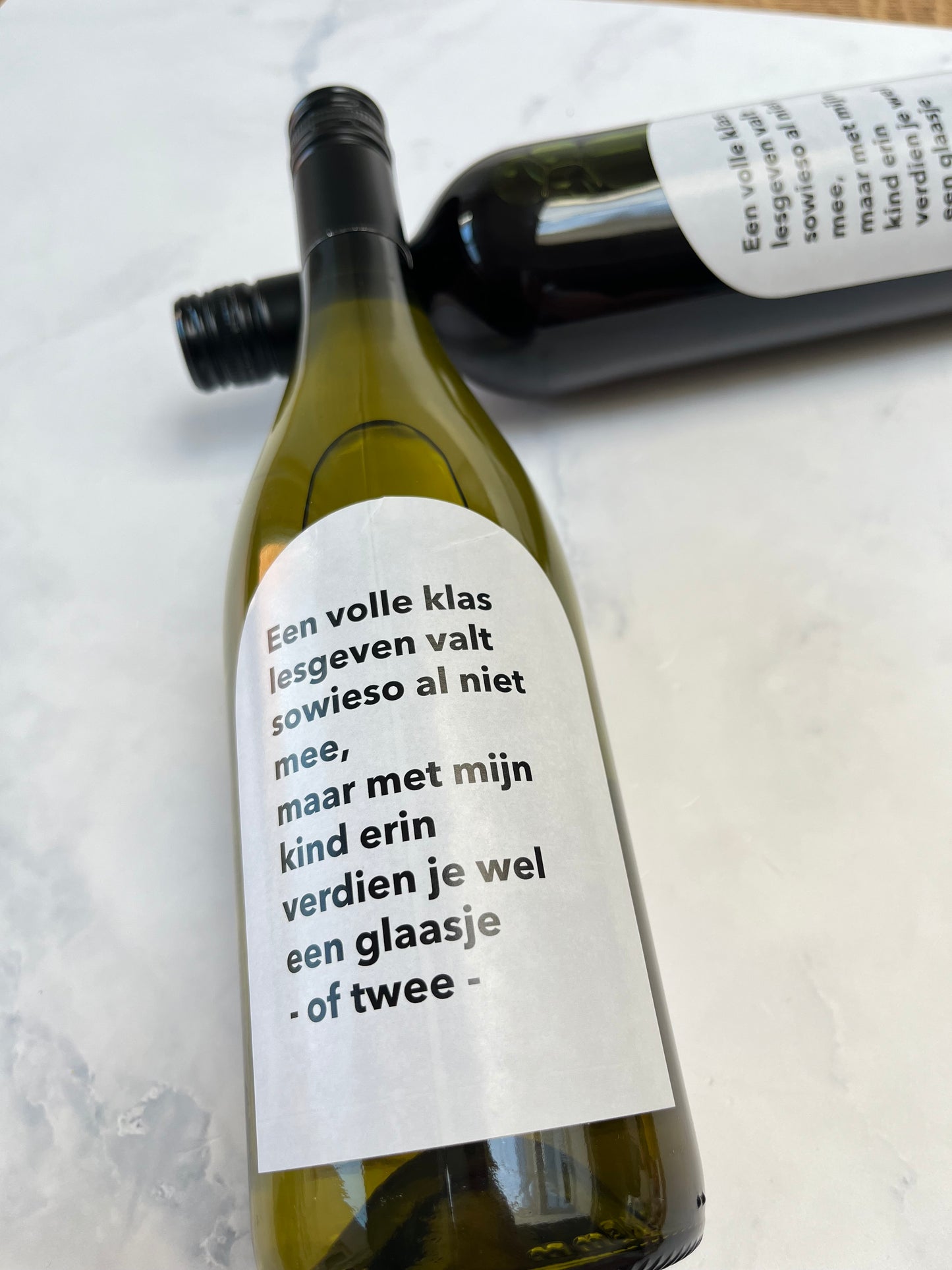 Fles wijn