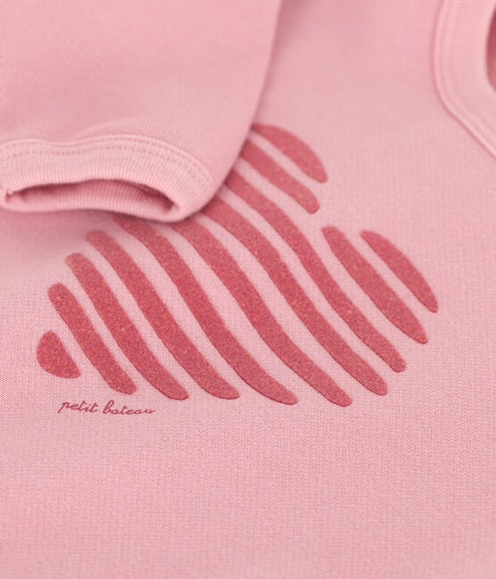 Sweater roze - hart