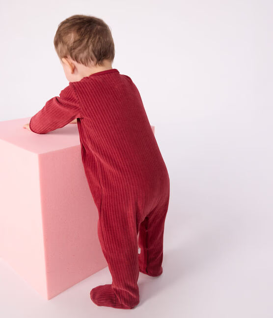 Pyjama van zacht fluweel