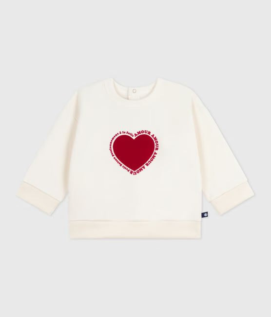 Trui met rood hart