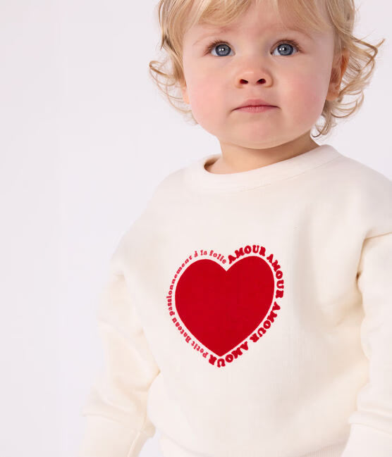 Trui met rood hart