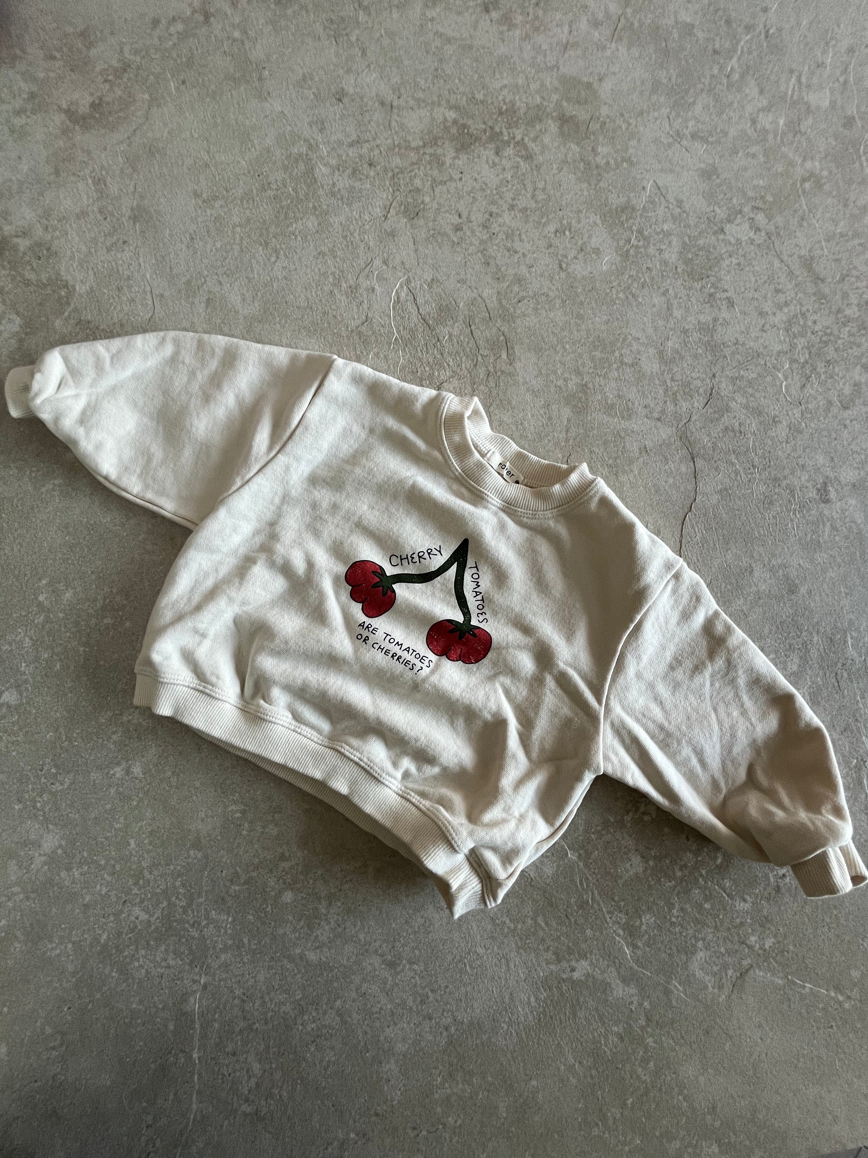 Sweater cherry tomato