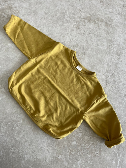 Comfy trui - okergeel
