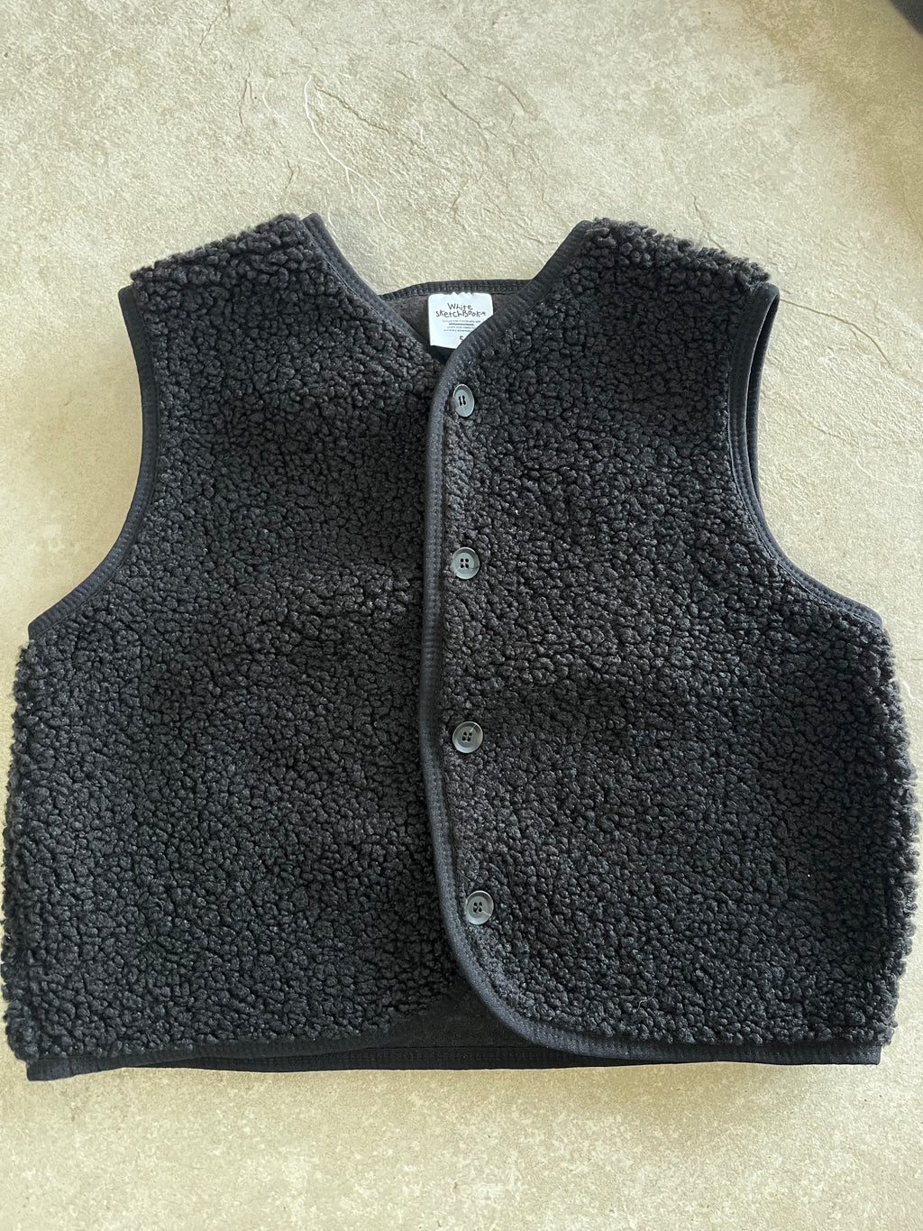 Zachte teddy vest