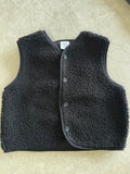 Zachte teddy vest