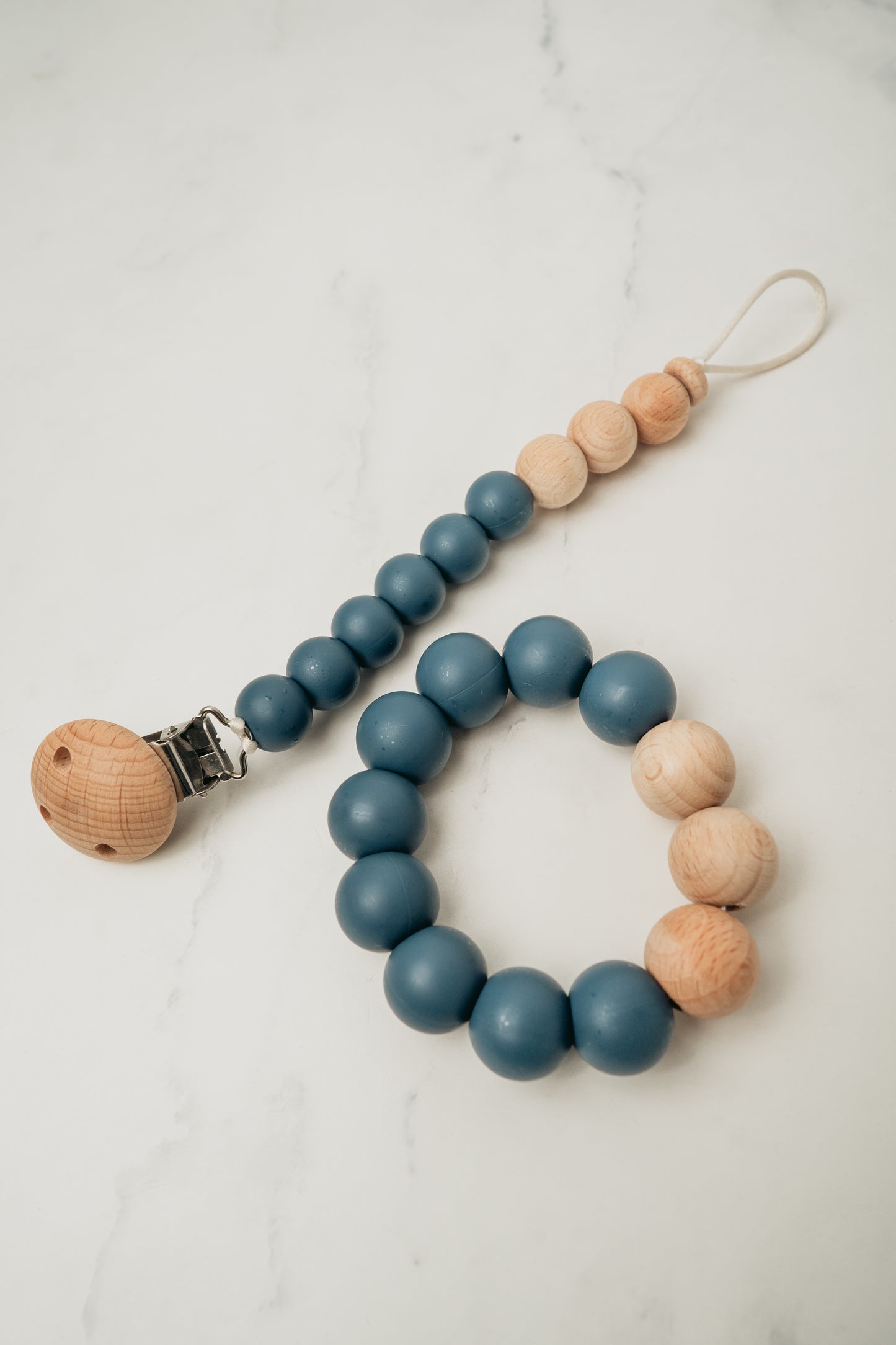Speenkoord donkerblauw